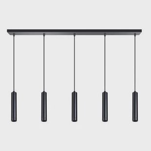 ETH Miller Hanglamp 5x E27 Zwart