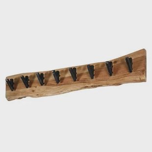 Hoyz - Kapstok Edge met 8 haken - Grijs - Wandkapstok Hoyz - Kapstok Edge met 8 haken - Grijs - Wandkapstok