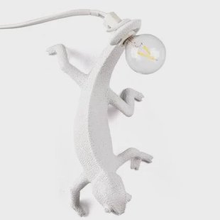 Seletti Chameleon Going Down wandlamp USB Seletti Chameleon Going Down wandlamp USB