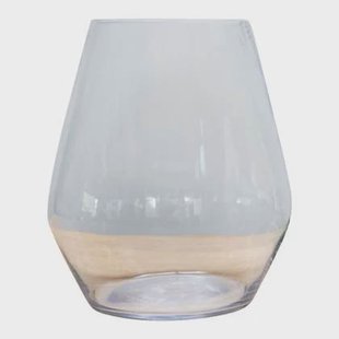 Rasteli Vaas-Bloemvaas Accent bombé Glas D 25 cm H 25 cm