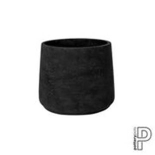 Pottery Pots Bloempot Grijs-Zwart D 23 cm H 19.5 cm Pottery Pots Bloempot Grijs-Zwart D 23 cm H 19.5 cm