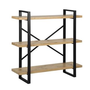 Beliani - TIMBER - Boekenkast - Lichtbruin - MDF