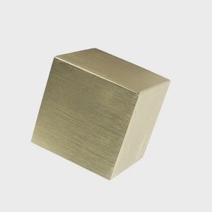QAZQA Moderne wandlamp goud met lichteffect - Cube