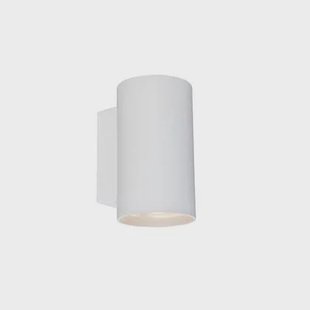 QAZQA Moderne wandlamp wit rond 2-lichts - Sandy
