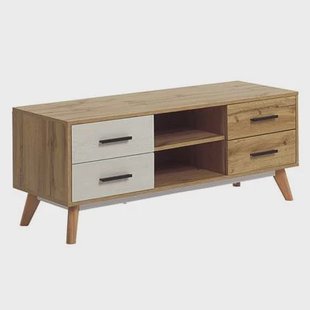 Beliani - FLORIDA - TV-meubel - Lichte houtkleur - MDF