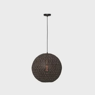 Freelight Hanglamp Moon Zwart Mat Goud Ø 30cm