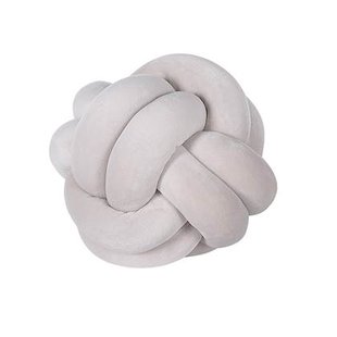 Beliani - MALNI - Sierkussen - Donkergrijs - 20 x 20 cm - Fluweel