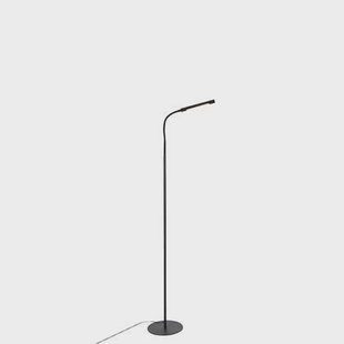 QAZQA Design vloerlamp zwart incl. LED met touch dimmer - Palka