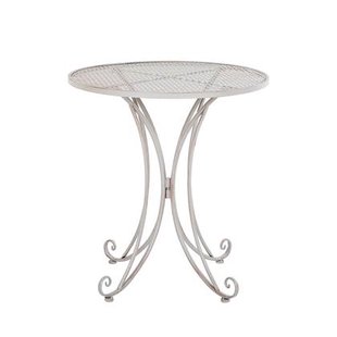 Beliani - CILENTO - Tuintafel - Grijs - 71 x 71 cm - Metaal