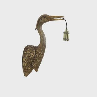 Light & Living Wandlamp Crane - Antiek Brons - 29.5x16x48cm