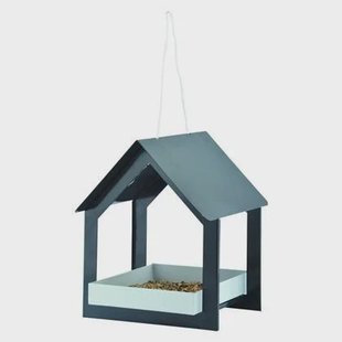 Esschert Design Hangende voedertafel Antraciet|wit design