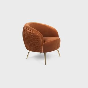 Bold Monkey So Curvy fauteuil oranje