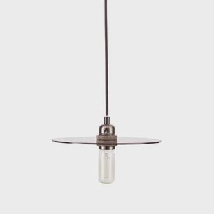 Frama Geometric Circle hanglamp medium Ø25 Smoked