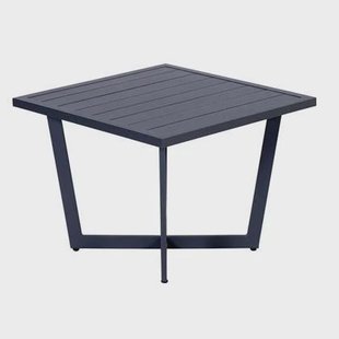 Ivy bijzettafel - 62,5x62,5xH47 cm - carbon black