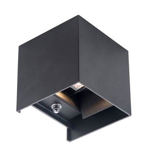 Steinhauer Buitenlamp Logan Zwart Led incl. Light Sensor