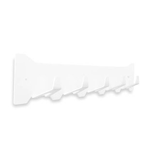 Gorillz Triangle Five - Wandkapstok - 5 haken - 70 x 5 x 12 cm - Wit Gorillz Triangle Five - Wandkapstok - 5 haken - 70 x 5 x 12 cm - Wit