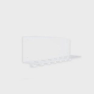 Gorillz Plenck - Wandkapstok met Hoedenplank - Kapstok - Wit