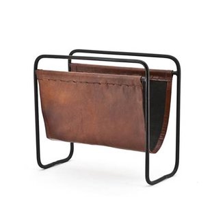 Vtw Living - Magazinehouder - Lectuurbak - Tijdschriftenrek - Leer