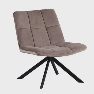 Bronx71 Velvet fauteuil Eevi taupe