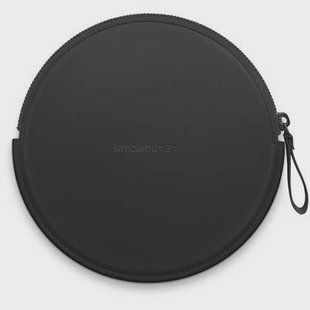 Ritstasje voor Sensor Spiegel, Compact, Zwart - Simplehuman