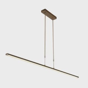 Steinhauer - hanglamp - Zelena LED - brons - kunststof metaal -