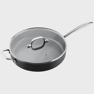 ISENVI Victoria Forged keramische hapjespan 30 CM - RVS greep