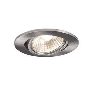 QAZQA Set van 10 inbouwspots kantelbaar aluminium - Cisco