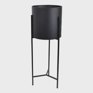 LOFT42 Joy Plantenbak Rond - Metaal - Mat Zwart LOFT42 Joy Plantenbak Rond - Metaal - Mat Zwart