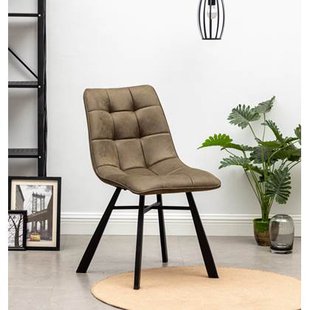 Furnihaus Eetkamerstoel Dexx - Antraciet - Set van 2