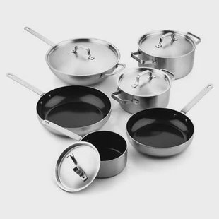 Pannen Abonnement - Soenil by ISENVI Totaalset 17 delig - RVS grepen -