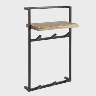 Hoyz - Kapstok Air Solid Hoog - 6 Haken - Hoedenplank