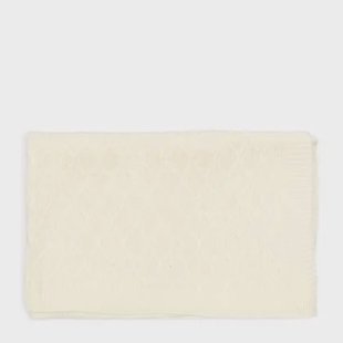 Riviera Maison Knit Cable Throw off-white 170x130