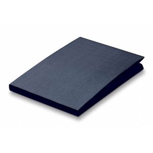 Percale Hoeslaken Navy | 90 x 210 cm | Blauw | Katoen