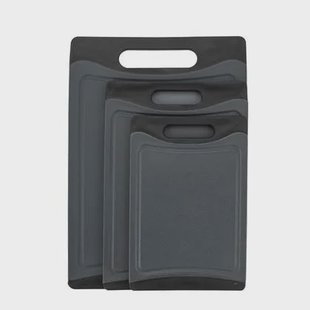 Krumble Snijplanken set van 3 - Zwart