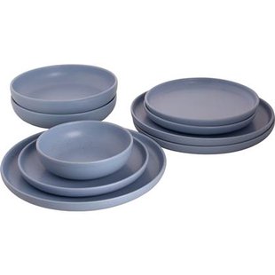 Palmer Serviesset Sandy Loam Stoneware 6-persoons 24-delig Blauw