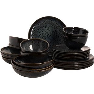 Palmer Serviesset Eccentric Stoneware 6-persoons 24-delig Blauw