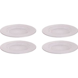 Palmer Bord Ecogres Plano 23 cm Wit Stoneware 4 stuks