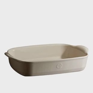 Emile Henry Schaal rechthoekig E-box - 360x230mm - Argile Emile Henry Schaal rechthoekig E-box - 360x230mm - Argile