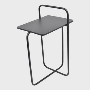 LOFT42 Easy Bijzettafel met Krantenbak Mat Zwart - 62x28x37 LOFT42 Easy Bijzettafel met Krantenbak Mat Zwart - 62x28x37