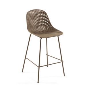 Kave Home - Kruk Quinby beige hoogte 75 cm Kave Home - Kruk Quinby beige hoogte 75 cm