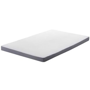 Beliani-PICCOLO -Schuimmatras-Gebroken wit-90 x 200 cm-Polyester