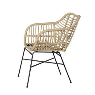 Lisomme Dax rotan tuinstoel naturel