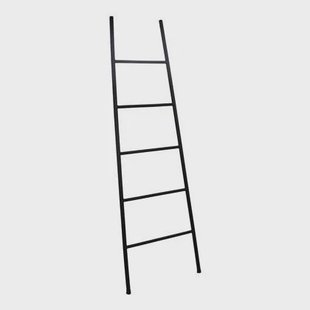 LOFT42 Trap Decoratie Ladder - Metaal - Mat Zwart - 160x50x4