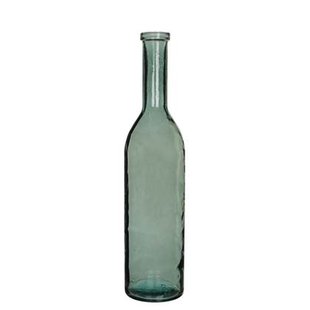 Mica Decorations Rioja Glazen Fles - H75 x Ø18 cm - Groen
