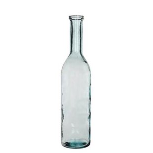 Mica Decorations Rioja Glazen Fles - H75 x Ø18 cm - Transparant