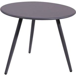 Lesli Living bijzettafel Rafael metaal grijs 45 cm