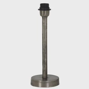 Light & Living Lampvoet UNDAI - donker ruw nikkel - M