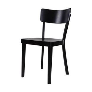 Fameg Fergus Houten Eetkamerstoel Zwart