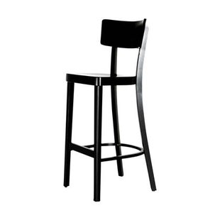 Fameg Felix houten barkruk zwart gebeitst - 75 cm