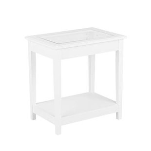 Beliani - ATTU - Bijzettafel - Wit - MDF